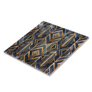 Azulejo de cerámica Art Deco