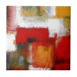 Azulejo De Cerámica Arte abstracto moderno