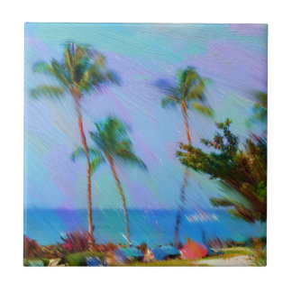 Azulejo De Cerámica Arte de Hawái