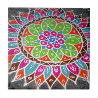 Azulejo De Cerámica Arte hindú