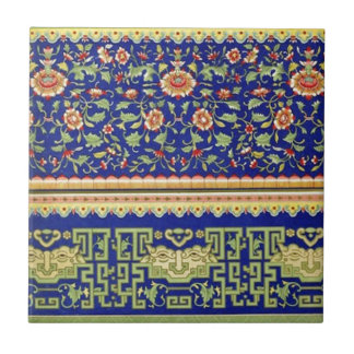 Azulejo De Cerámica Arte ornamental chino del vintage