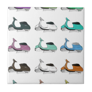 Azulejo De Cerámica Arte pop de Lambretta