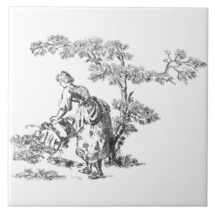 Azulejo De Cerámica Arte rural antiguo