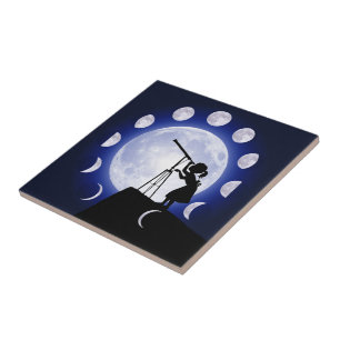 Azulejo De Cerámica Astronomía