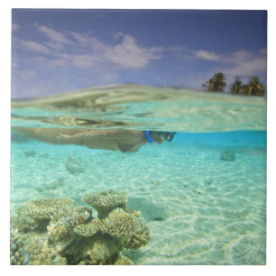 Azulejo De Cerámica Atolón de Huvadhoo meridional, Maldivas meridiona