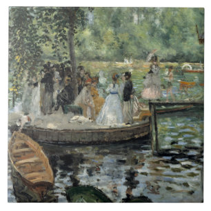 Azulejo De Cerámica Auguste Renoir - La Grenouillere