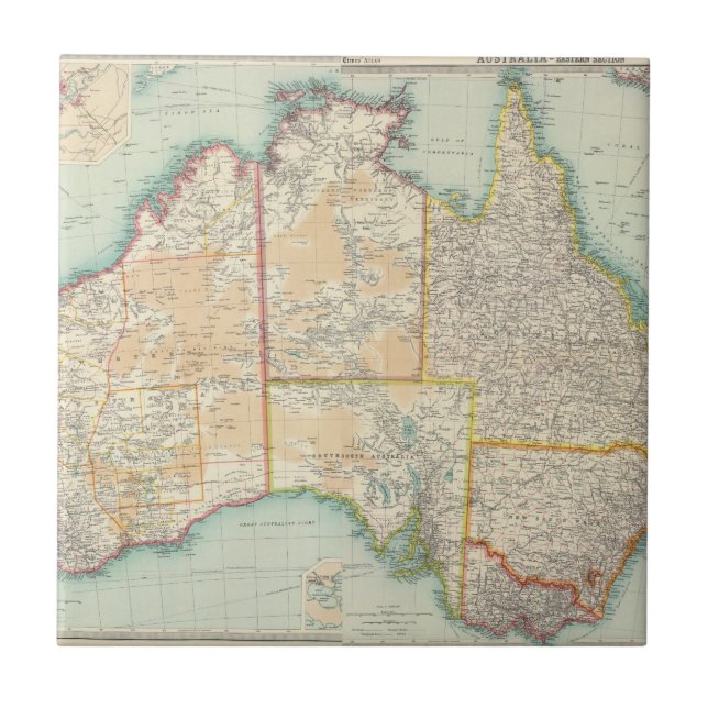 Azulejo De Cerámica Australia compuesta (Frente)