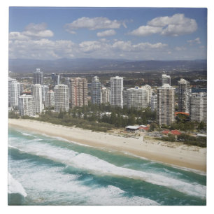 Azulejo De Cerámica Australia, Queensland, Costa de Oro, Playa Princip
