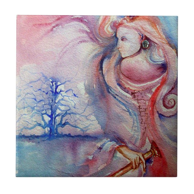 Azulejo De Cerámica AVALON / magia y misterio (Frente)