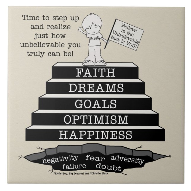 Azulejo De Cerámica Avanzar (Frente)