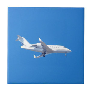 Azulejo De Cerámica Avión privado.