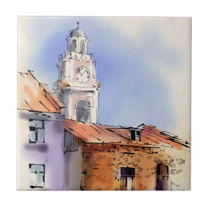 Azulejo De Cerámica Ayuntamiento