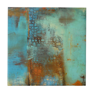 Azulejo De Cerámica Azul deja