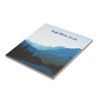 Azul del jaspe de Banff