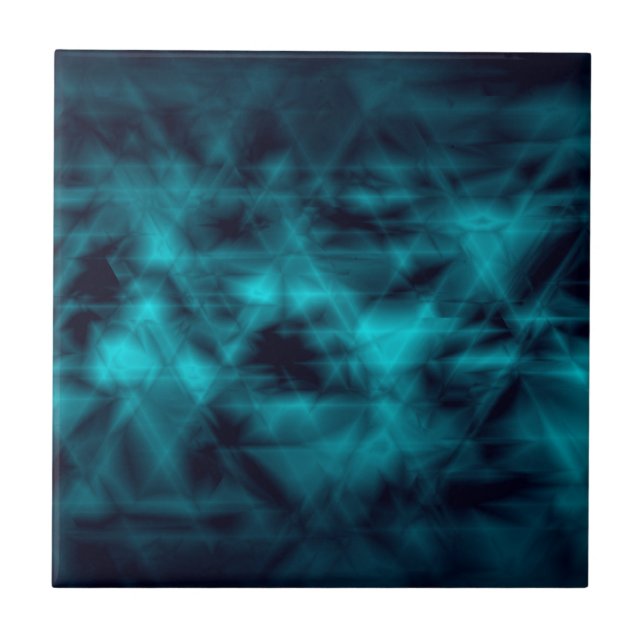 Azulejo De Cerámica azul marino (Frente)