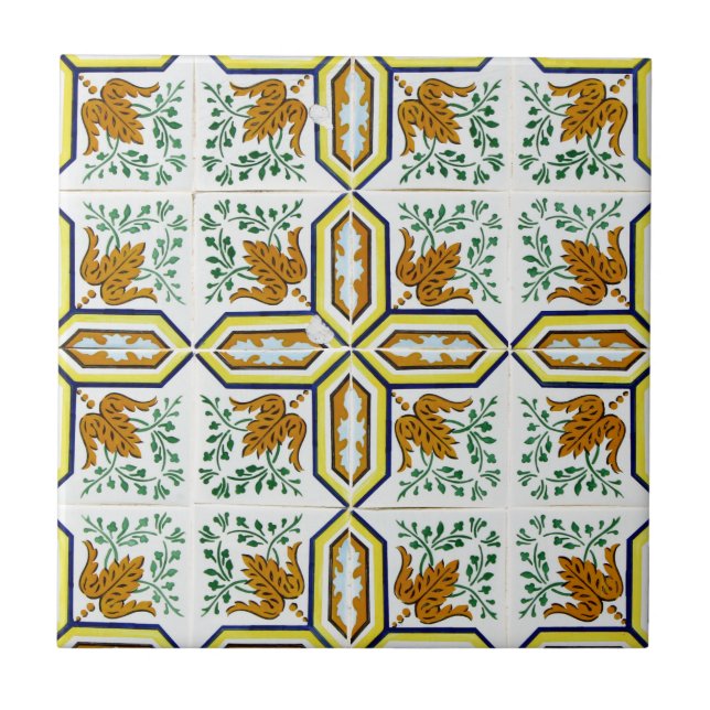 Azulejo De Cerámica Azulejos, Portuguese Tiles (Frente)