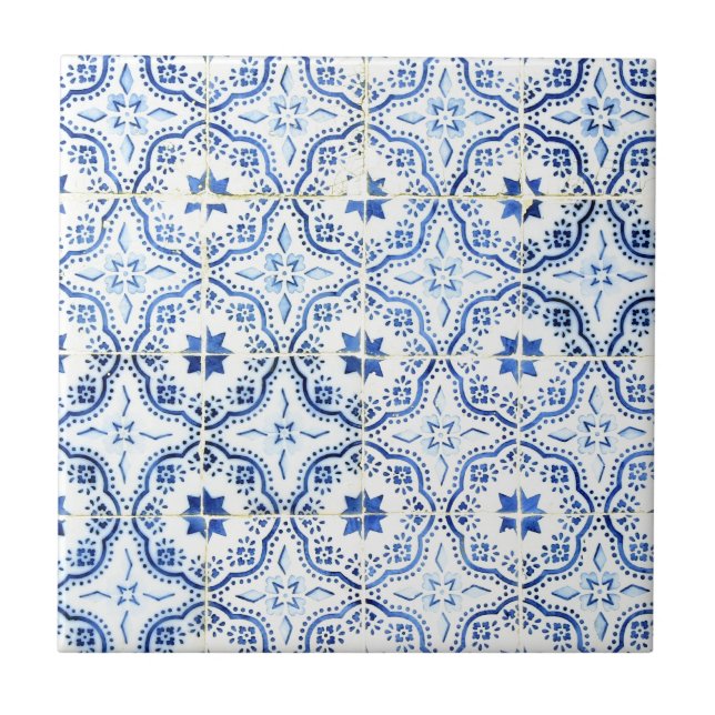 Azulejo De Cerámica Azulejos, Portuguese Tiles (Frente)