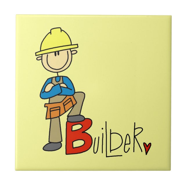 Azulejo De Cerámica B es para Constructor (Frente)