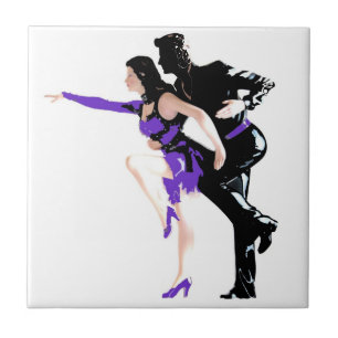 Azulejo De Cerámica Bailarinas