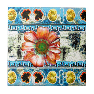 Azulejo De Cerámica Baile Antiguo