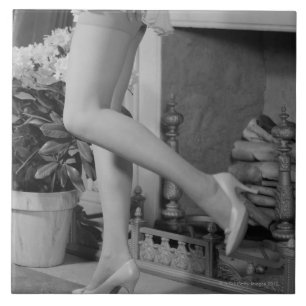 Azulejo De Cerámica Baile de la mujer