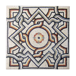 Azulejo de Cerámica - Baldosa de Diseño de Mosaico