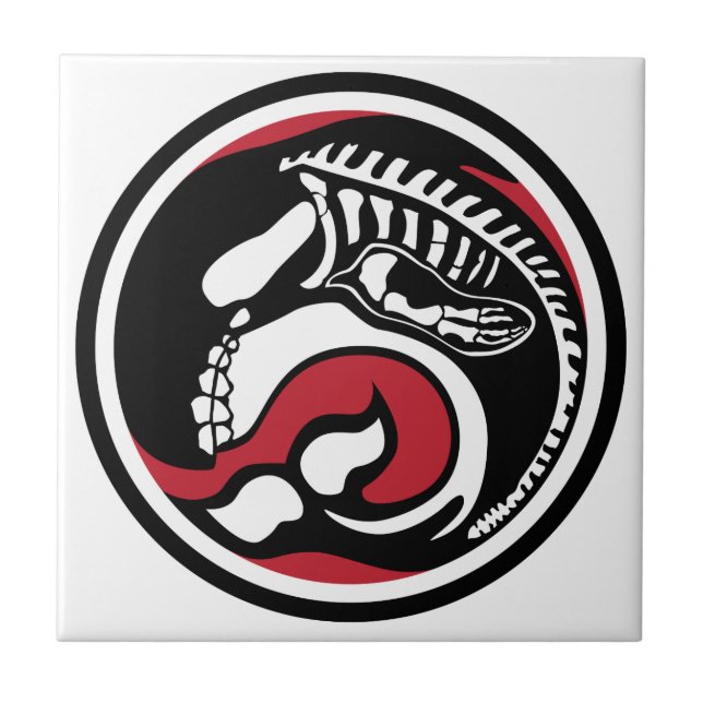 Azulejo De Cerámica ballena (Frente)