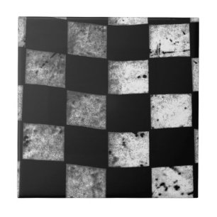 Azulejo De Cerámica Bandera a cuadros