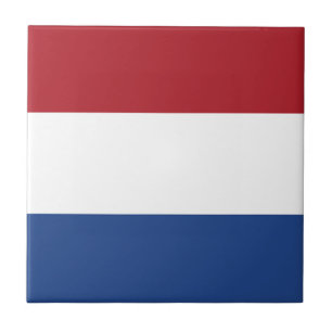 Azulejo De Cerámica Bandera de los Países Bajos