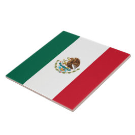 Azulejo De Cerámica Bandera de México