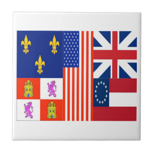 Azulejo De Cerámica Bandera de Pensacola