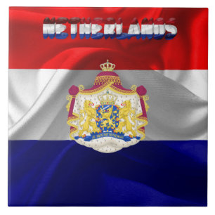 Azulejo De Cerámica Bandera holandesa