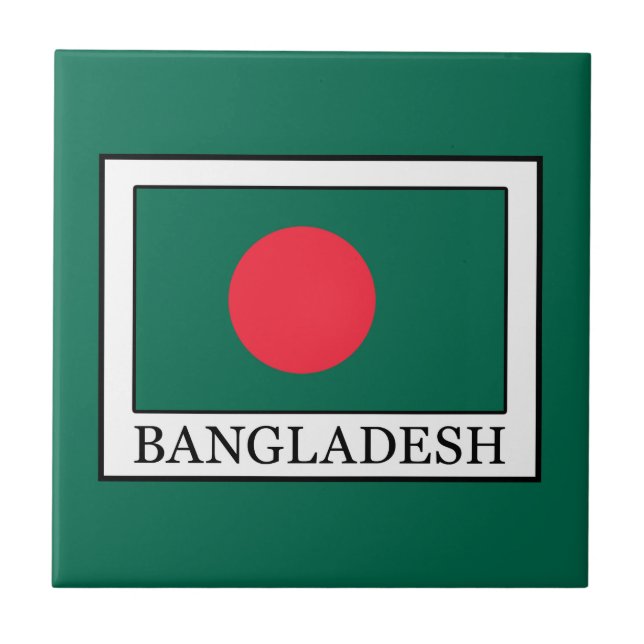 Azulejo De Cerámica Bangladesh (Frente)