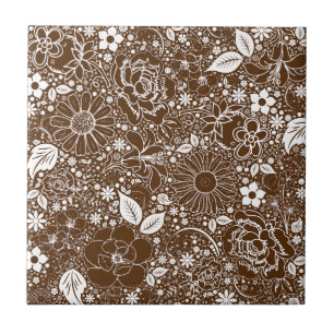 Azulejo De Cerámica Beauties Brown