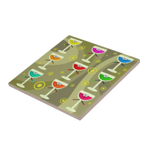 Azulejo De Cerámica Bebidas enrrolladas