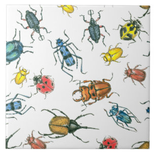 Azulejo De Cerámica Beetles