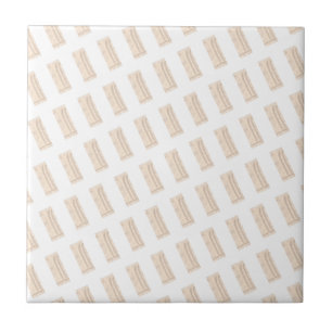 Azulejo de cerámica beige y blanco cuadrado modern