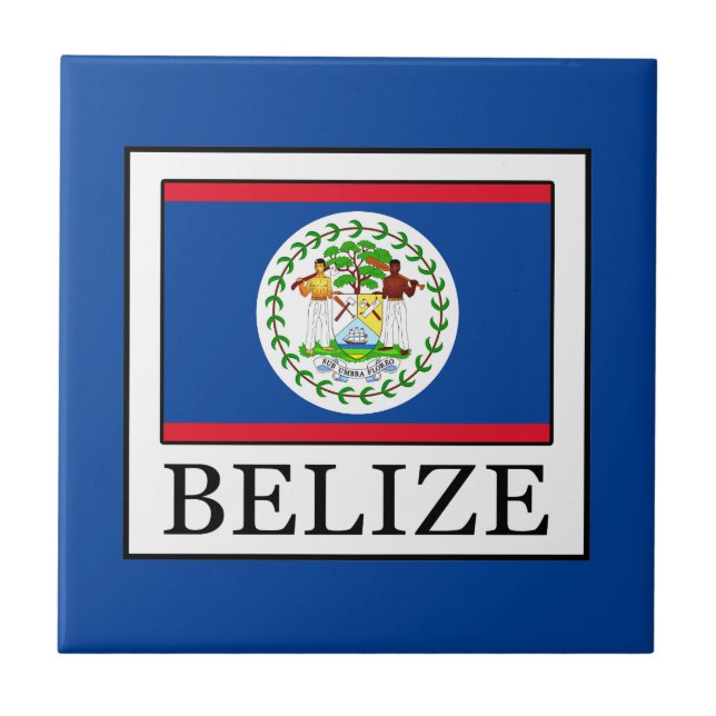 Azulejo De Cerámica Belice (Frente)