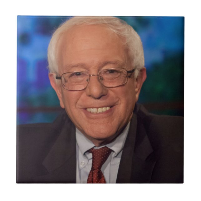 Azulejo De Cerámica Bernie Sanders (Frente)