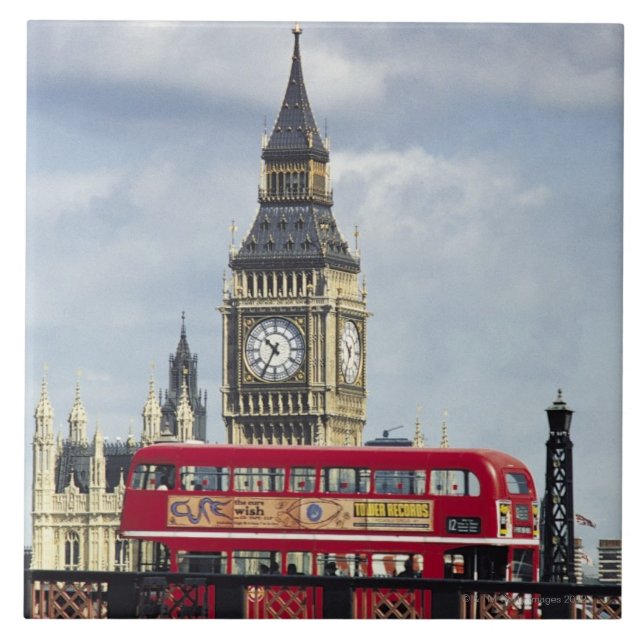 Azulejo De Cerámica Big Ben 2 (Frente)