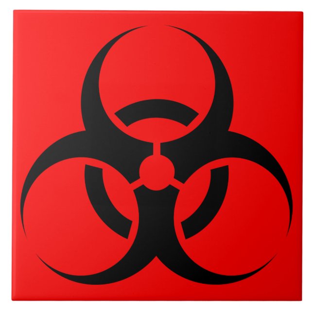 Azulejo De Cerámica Bioriesgo (Frente)