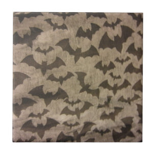 Azulejo De Cerámica Black Bats