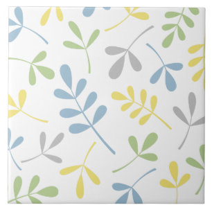 Azulejo De Cerámica Blanco amarillo gris clasificado del verde azul de