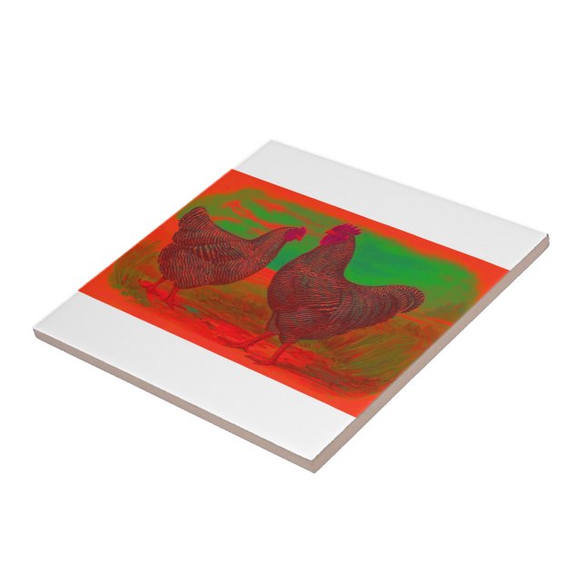 Azulejo De Cerámica BloodFire (Lado)