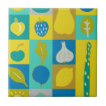 Azulejo De Cerámica Bloques de vegetación I<br><div class="desc">Decoración del hogar</div>