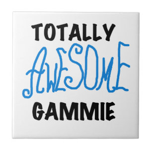 Azulejo De Cerámica Blue Totalmente Awesome Gammie Gifts
