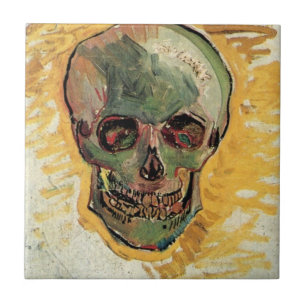 Azulejo De Cerámica Bodegón Calavera de Vincent van Gogh