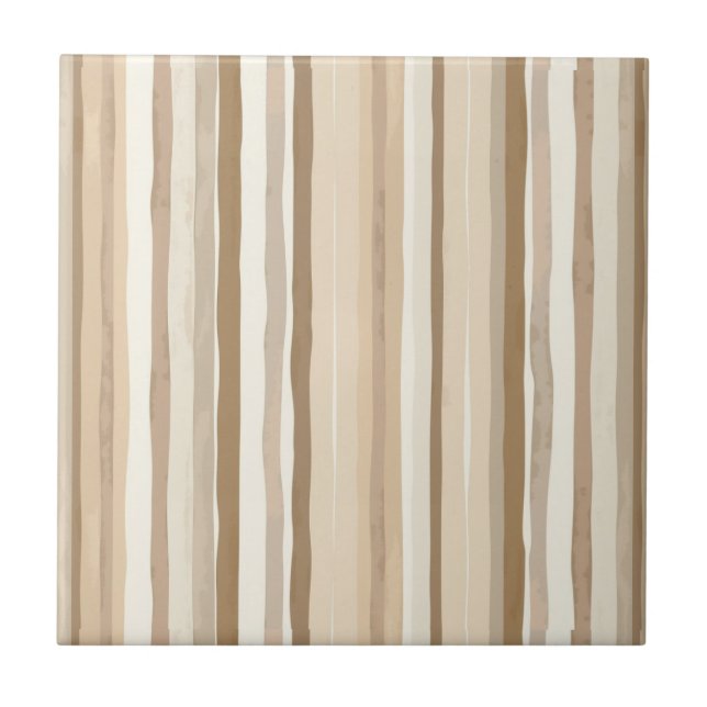 Azulejo de cerámica Boho natural (Frente)