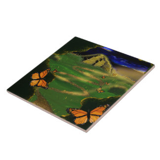 Azulejo De Cerámica Bosque mágico