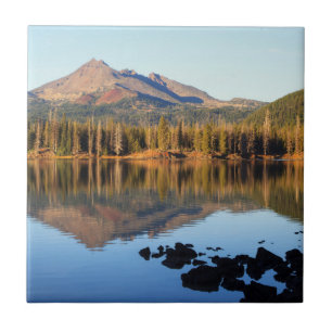 Azulejo De Cerámica Bosque Nacional Deschutes, Lago Sparks